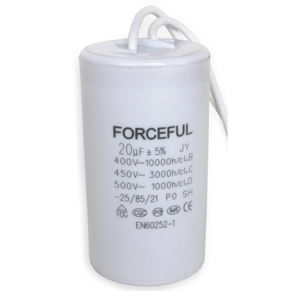 FORCEFUL 20UF/400V KONDANSATÖR