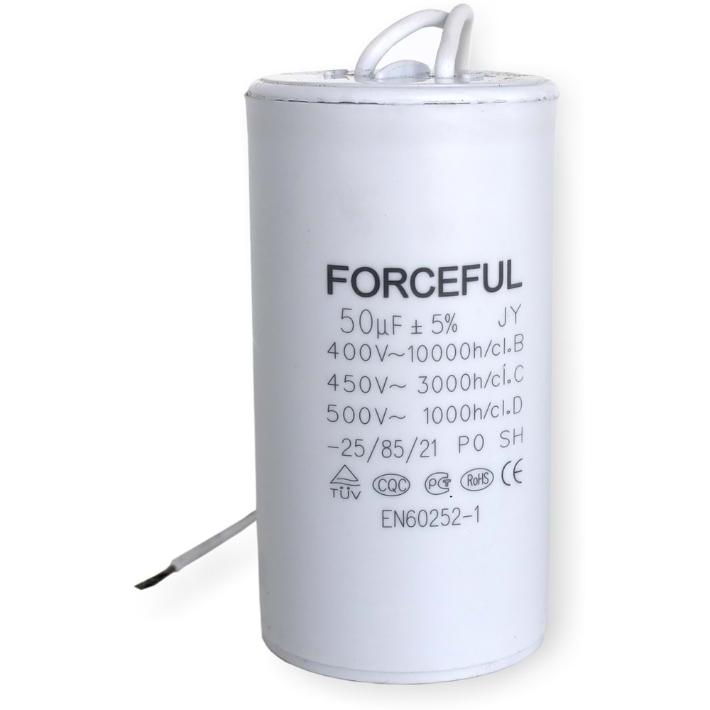 FORCEFUL 50UF/400V KONDANSATÖR