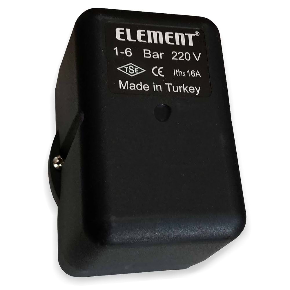 ELT-5C-1 6 BAR 220V Bar Tahliyeli Monofaze Basınç Şalteri