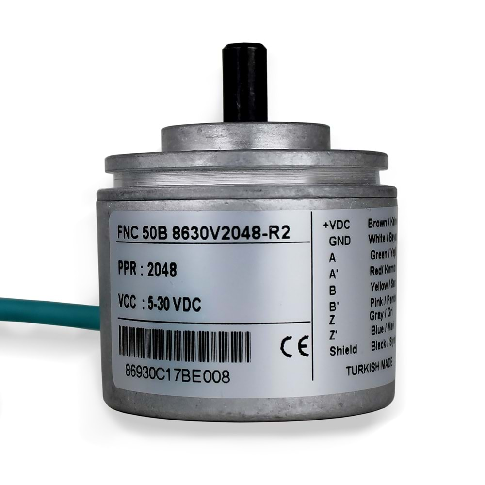 FNC-50B 8630V2048-R2-5-30VDC Enkoder