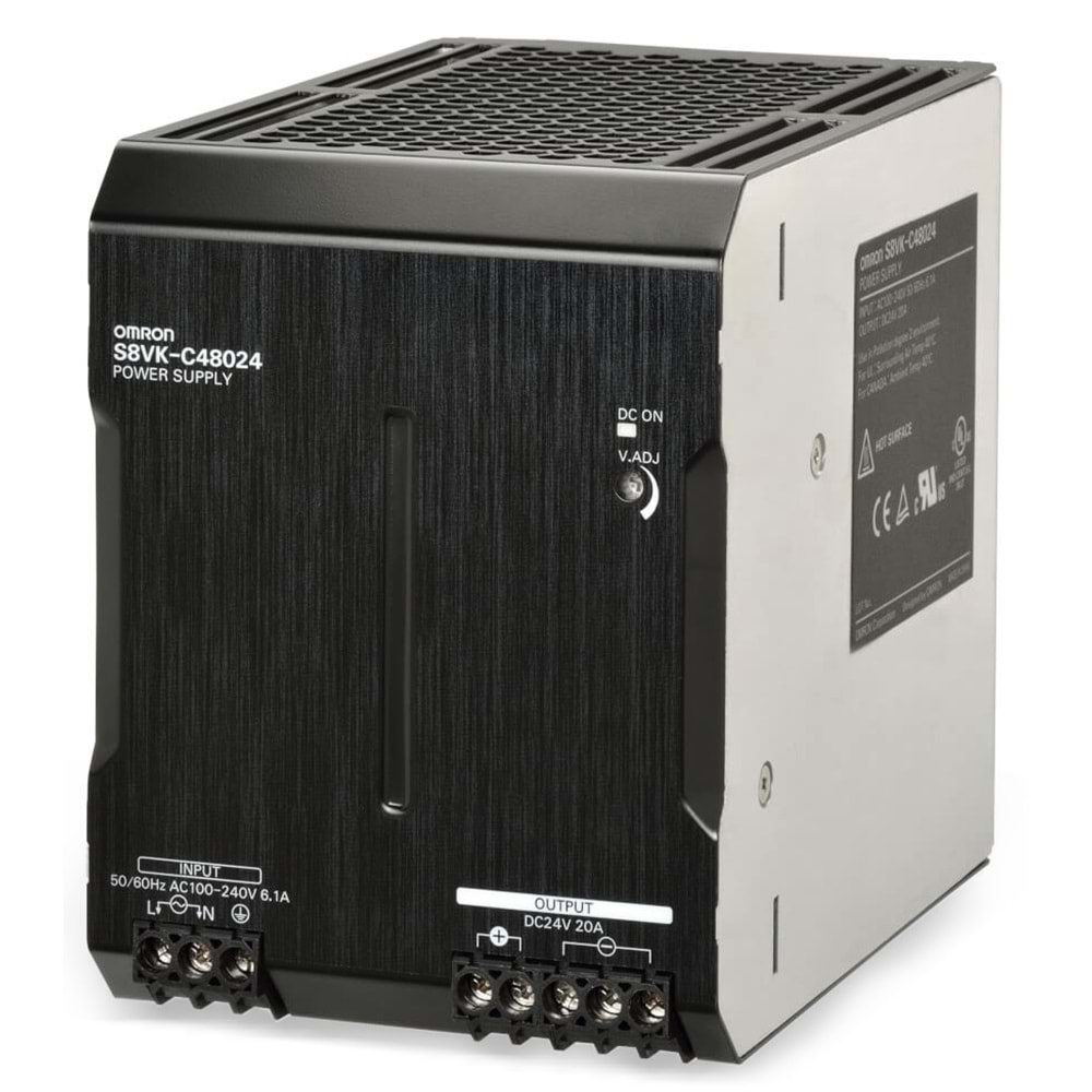 S8VK-C48024 - 24VDC -20 A Güç Kaynağı