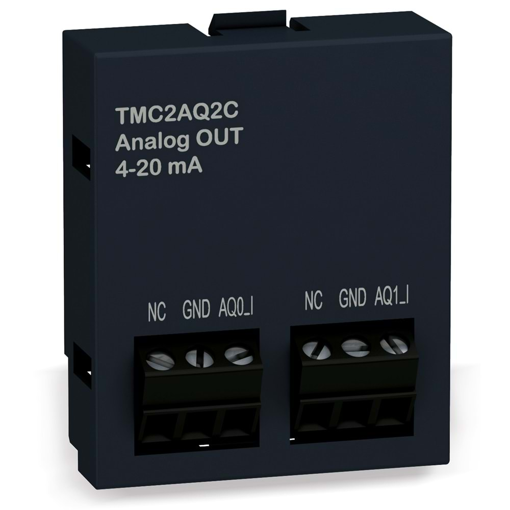 TMC2AQ2C- M221 Kartuş - 2 Analog Akım Çıkışı - GÇ Genişletme Modolü