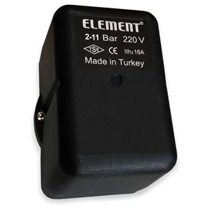 ELT-6C 2 - 11 Bar Tahliyeli Monofaze Basınç Şalteri